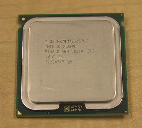 Intel Xeon SLABH 2.33GHz 4MB 1333MHz FSB Dual-Core 5148 CPU