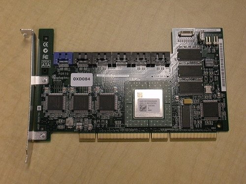 Dell Adaptec 6-Port SATA RAID Adapter 64MB PCI-X AHA-2610SA WC192