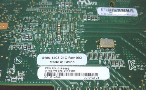 IBM EN1C PCIe3 x8 4-port Fibre Channel 16 Gb s Controller