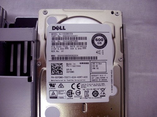 Dell DYDW0 600GB 15K SAS 12Gbps 2.5inch Hot Swap Hard Drive