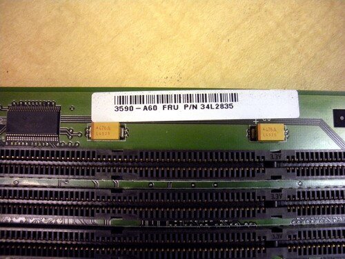 IBM 4098-701X 08L0947 34L2835 16-Slot Memory Riser Card