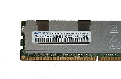 4GB 1x4GB PC3-8500R 4Rx8 1066MHz Memory RAM RDIMM Dell C59WN