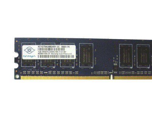 DELL WK007 1GB PC2-5300U 1RX8 667MHZ Non ECC Memory