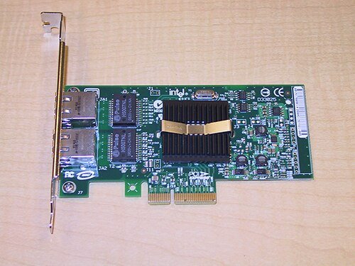 Dell X3959 Intel PRO1000PT PCI-E Dual Port Network Card Adapter