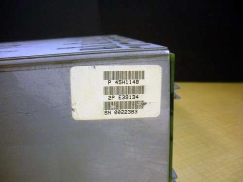 IBM 45H1148 Disk Unit Backplane Cage Assembly