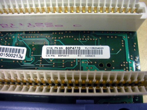 IBM 80P4770 6592-91XX 4-Pack U320 SCSI Disk Backplane pSeries