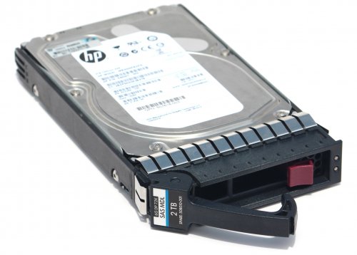 HP 2TB 3.5 LFF 6G Dual Port SAS 7.2K RPM Midline Hot Plug Hard Drive