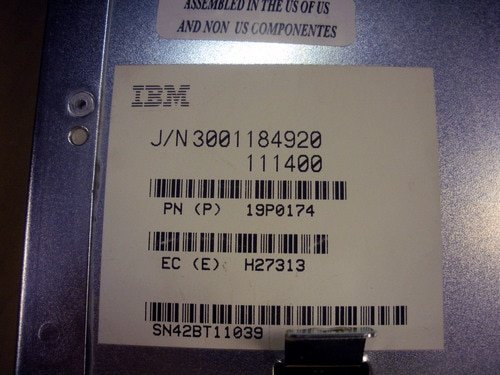 IBM 19P0174 Card Pack for 3590 Model E 35L0818