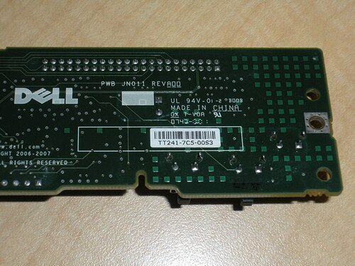 Dell PowerEdge R900 R905 USB VGA Control Board TT241