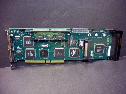 IBM 01K7396 2494-7025 Netfinity ServeRAID PCI 3-Channel Ultra RAID Adapter 4-T 