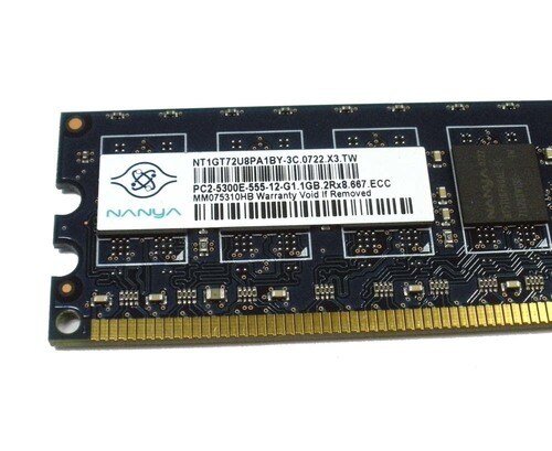 Dell GR959 1GB PC2-5300E 2Rx8 Memory