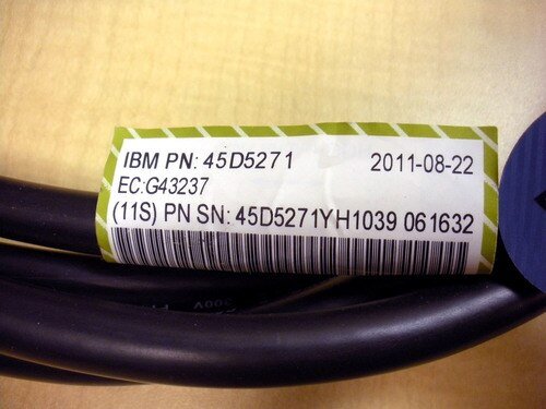 IBM 1865 45D5271 3M 12x Channel DDR Cable 9.8FT