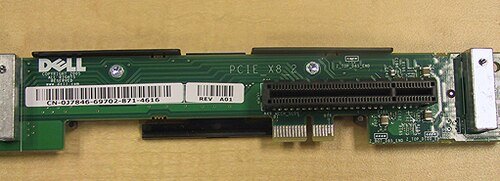 Dell PowerEdge 1950 Left PCI-E 8x Riser Board J7846