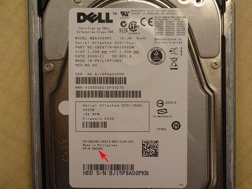Dell N226K Fujitsu MBA3300RC 300GB 15K SAS 3.5in Hard Drive