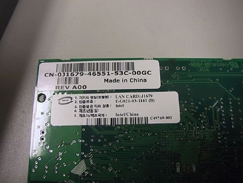 Dell Intel PRO1000MT PCI-X Dual Port Network Card Adapter J1679