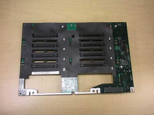 Dell H1051 PowerEdge 2800 1x8 SCSI Backplane Board