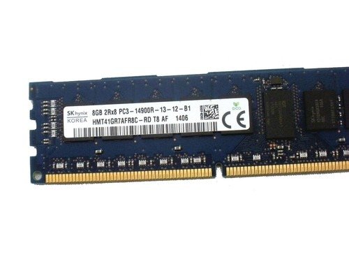 Hynix HMT41GR7AFR8C-RD 8GB 2RX8 PC3-14900R Memory