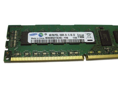 Dell 9J5WF 4GB 1x4GB PC3L-10600R 2Rx8 1333MHz Memory RAM RDIMM